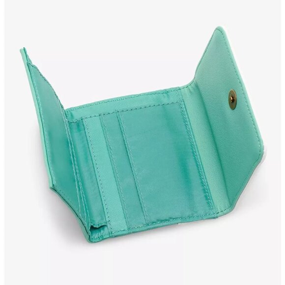 Loungefly Snap Wallet BABY MICKEY & FRIENDS Christmas Tree Green Minnie NWT - Picture 7 of 7